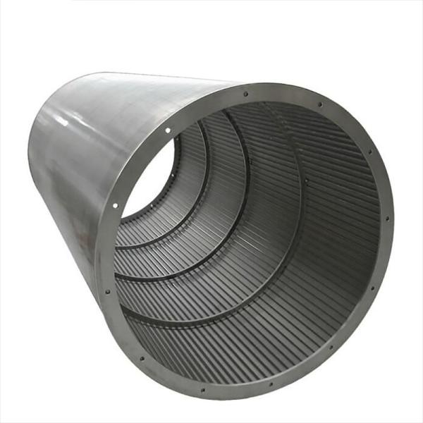 Johnson Wedge Wire Rotary Drum Sieve Mesh Screen Tube Well Filter For Food