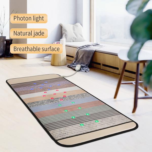 Buy cheap Far Infrared Rainbow Mat for Pain Relief 180*70/190*80 cm and 12-30 Photon Lights from wholesalers