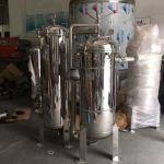 Food Industry Hygienic Stainless Steel Duplex Filter Housing For Water Beverage