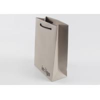Buy cheap Eco Friendly Paper Shopping Bags With Nylon Rope Handles And Spot UV Surface product