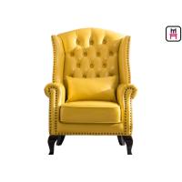 Buy cheap American Style Classical Single Sofa Chair High Back Leather Chair For Bar / product
