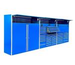 Silver Car Repair Garage Workshop Tool Cabinet Heavy Duty Steel XXXL Tool Box