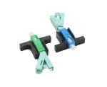 SC APC UPC Fiber Optic Quick Connector SM Green Blue Field Assembly For FTTH