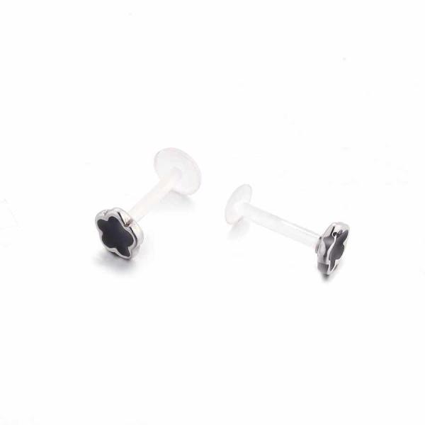 Buy cheap Hot Sale New Arrival Piercing Lip Ring Stainless Steel Internally 16g Labret Lip ring from wholesalers