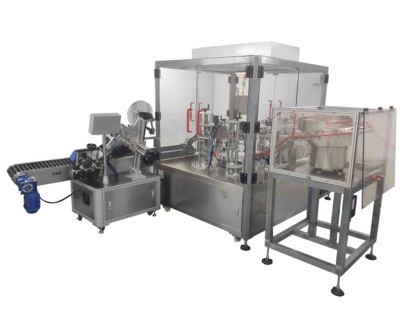 Buy cheap LCD Sauce Tube Filling Machine Sealing Cosmetic LTRG 60A from wholesalers