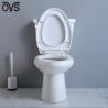 Buy cheap 12 Rough In 2 Piece Elongated Toilet Wall Mounted 1.28 Gpf Commode from wholesalers
