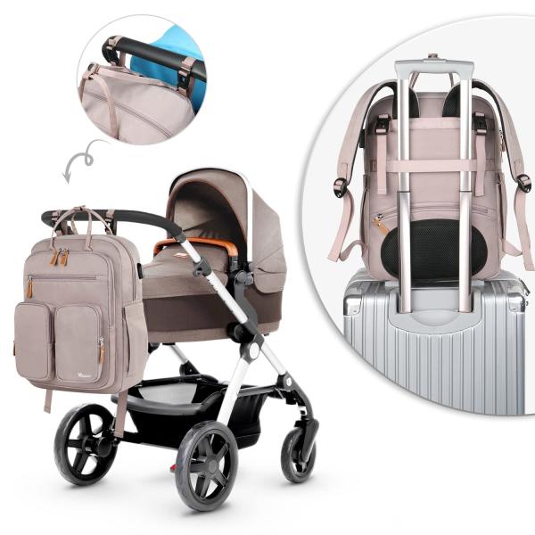 Buy cheap USB Powered Mommy Maternity Bag Customized Size from wholesalers