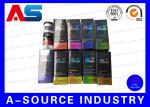 Metalic Foil Cardboard 10ml Vial Boxes For Glass Bottles Moving Hologram