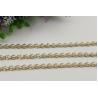 Buy cheap Refined custom bag fitting pearl decorative 6 mm width light gold chain for crossbody bag from wholesalers