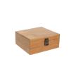 Buy cheap Luxury Bamboo Gift Box with White Cover and Gold Clasp from wholesalers