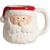 Buy cheap 3D Santa Claus Ceramic Anniversary Gift Mug For Christmas Gift OEM from wholesalers