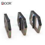 High Speed Stainless Steel Fingerprint Turnstile Swing Gating Turnstiles 80kg