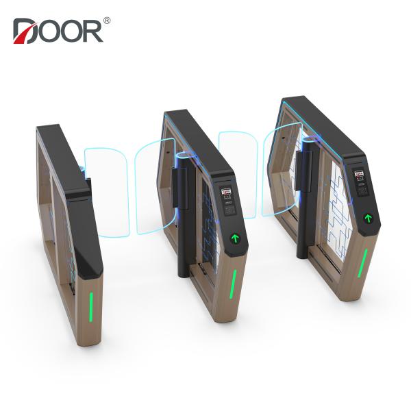 Buy cheap High Speed Stainless Steel Fingerprint Turnstile Swing Gating Turnstiles 80kg from wholesalers