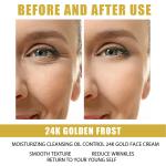 ODM 24k Gold Face Cream Anti Wrinkle Whitening Moisturizing Barrier Cream