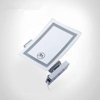 Buy cheap Square Hotel Magnifying Led Bathroom Wall Mirror With Stainless Steel Frame product