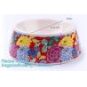 Buy cheap Lovely Personalized portable pet dog food water bowl ceramic plastic, Plastic pet bowl /PP pet dish for dog /food pail f from wholesalers