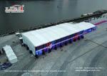 Customized 6M Side Height Outdoor Event Tents For Exhibition