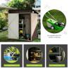 Buy cheap Small Garden Metal Steel Storage House Outdoor Backyard Portable Waterproof Bike Shed from wholesalers