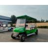 Buy cheap Green 4 Seater Golf Cart wheelbase 2420mm charging time 6-8 hours Ground clearance 120mm from wholesalers