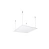Buy cheap 595 X 595 Recessed Office Ceiling Light Panels 48w White Aluminum CRI 80 from wholesalers
