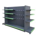 Metallic Supermarket Equip Shelves for Retail Store Grocery Gondola Shelving