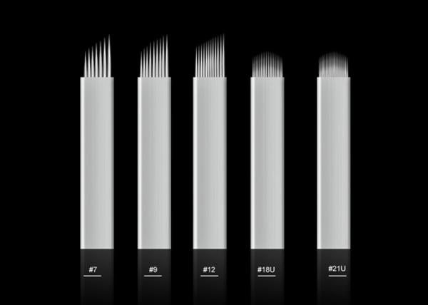 Buy cheap 21mm Length Stainless Steel Microblading Blades , 5 Blade Size Available from wholesalers