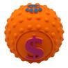 Buy cheap Squeaker Interactive Dog Chewing Ball Soft Latex Natural Rubber from wholesalers