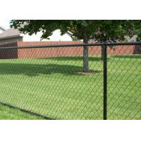 Buy cheap Black 2 Meters Height Steel Chain Link Fencing With Electric Galvanized product