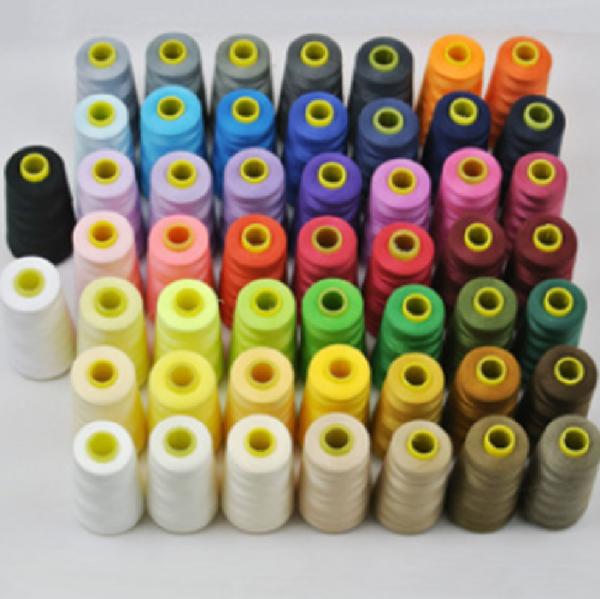 Buy cheap Stock Colors 40/2 Polyester Spun Sewing Thread 3000 Yards / Cone from wholesalers