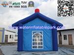 Fashion House Inflatable Trade Show Tent Exhibition Dark Blue
