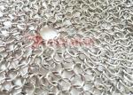 Ring Mesh Screen Type 4 Inch 304 Kitchen Stainless Steel Chain Mail Scrubber