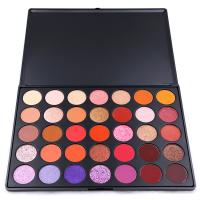 Buy cheap Non Smudge Rainbow High Pigment Eyeshadow 35 Colors For Party product