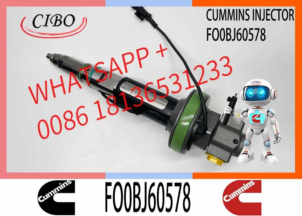 NINE Brand Good Performance Fuel Injector F00BJ60578 Common Rail Injector F00BJ60578