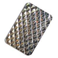 Buy cheap Outdoor Custom Stainless Steel Sheet 3d Decorative Wall Ceiling Panel For Hotel product