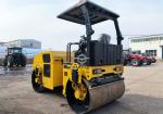 6 Ton Vibratory Road Roller LTC206 Hydraulic Double Drum Sale to Malaysia