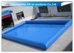 12 * 10m Summer Large Inflatable Swimming Pool For Adults Customized