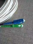 SC / APC - SC / UPC Fiber Optic Patch Cord 1-4 Cores FTTH Optical Fiber Jumper