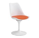 Tulip chair/simple dining chair/modern leaning chair can rotate dining chair to