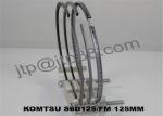 6754-31-2010 S6D107 Diesel Engine Piston Rings / Cylinder Linder 107mm Diameter