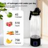 Buy cheap 1L Sports Hydrogen Rich Water Bottle USB Charging High PPM Hydrogen Water Maker Spe Hydrogen Generator WEIZI from wholesalers