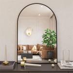Customized Aluminum Alloy Bathroom Decorative Wall Hanging Mirror in Large Round
