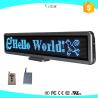 Buy cheap P6 scrolling led sign moving message signage screen from wholesalers