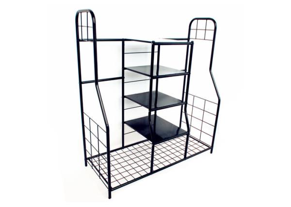Buy cheap Black Sturdy Steel Golf Equipment Storage Rack 9.4KG Anti UV Surface Painting from wholesalers