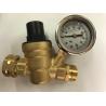 Buy cheap Adjustable Brass Pressure Reducing Valve, Pressure Relief Valve, With Gauge Muffler Valve, Relief Valve from wholesalers