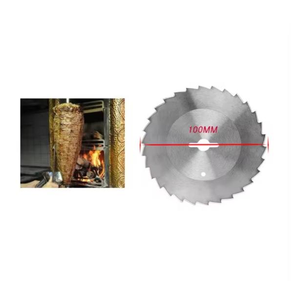 Buy cheap Food Stainless Steel 100mm Meat Cutting Machine Round Knife / Blades from wholesalers