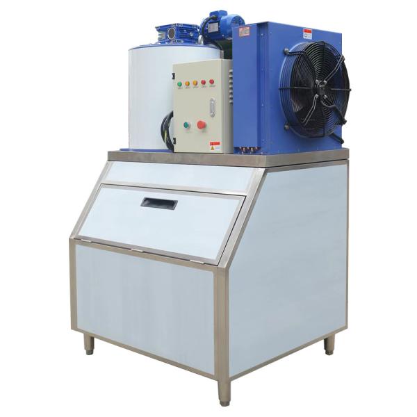 Buy cheap 380V Commercial Industrial Ice Making Machine 300Kg ice storage capacity 500kg 0.5ton for Business Sale from wholesalers