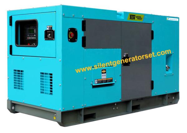 150KW Anti - Vibration Super Silent Diesel Generator Set Canopy Type With Deutz