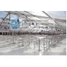Buy cheap Anti Rust Surface Outdoor Wedding Tent With Clear Roof from wholesalers