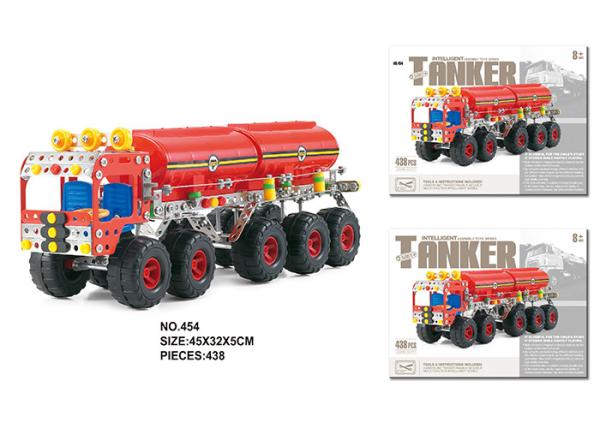STEM Learning 438 Pcs Building Blocks Toys For 8 Year Olds Metal Assembly