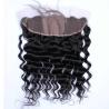 Buy cheap 7A Grade Deep Wave Human Hair Lace Front Wig , Natural Human Hair Wigs No Smell from wholesalers